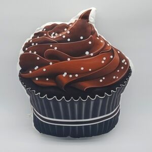 Over sized Cupcake Plush Pillow - NEW -